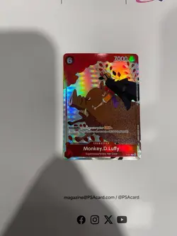 Monkey.D.Luffy (Gift Collection 2023) P-001 One Piece Promotion Cards Foil Luffy - Image 1