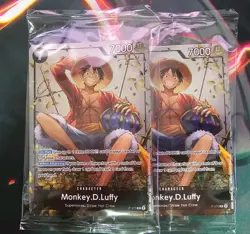 1x Monkey.D.Luffy (Tin Pack Set Vol. 2) P-075 One Piece Promotion Cards Sealed - Image 1