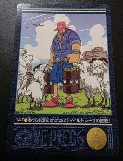 Tony Tony Chopper One Piece Visual Adventure #147 Bandai Carddass Japanese 2001 - Image 1