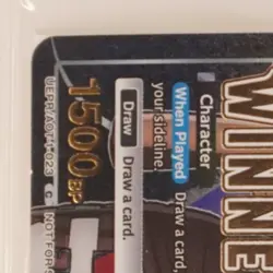 2025 UNION ARENA WINNER PACK PROMO (SEALED) #UEPR/AOT-1-023 MIKASA ACKERMANN - Image 3