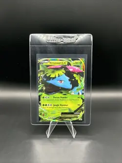 Pokemon TCG Card XY Venusaur EX Holo Black Star Promo XY28 Pokemon 2014 - Image 1