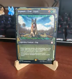 MTG: Dogmeat, Ever Loyal SHOWCASE #340, NM Universes Beyond: Fallout Chase Card - Image 1