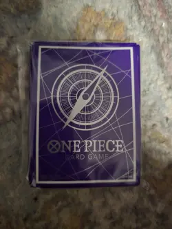 Standard Purple Silver 70 Sleeves One Piece Bandai Card Fest Official Limited - Image 1
