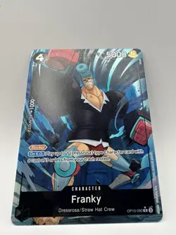 Franky One Piece Card Game English Op10-090 Alt Art R NM+ - Image 1