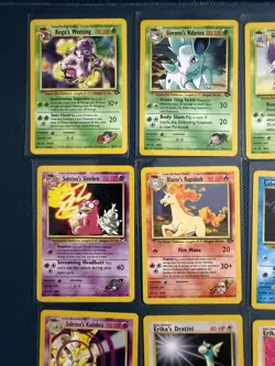 Pokemon Card Lot Gym Heroes, Challenge LP/MP Sabrina's Kadabra 56/132, Psyduck - Image 2