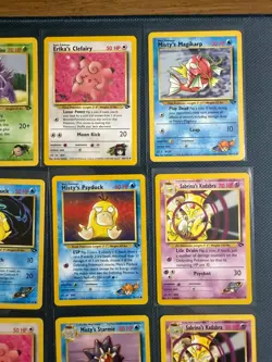 Pokemon Card Lot Gym Heroes, Challenge LP/MP Sabrina's Kadabra 56/132, Psyduck - Image 4