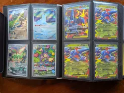 Pokemon Card Binder Collection 160 Cards Comes with Binder; Conditions Varies - Image 2