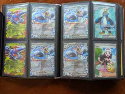 Pokemon Card Binder Collection 160 Cards Comes with Binder; Conditions Varies - Image 3