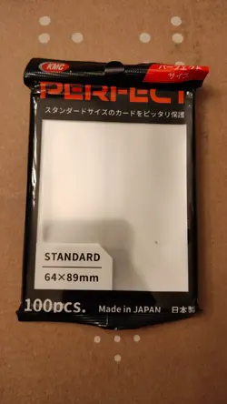 10x Pack KMC Card Barrier Perfect Fit Soft Sleeves 1000 Count Standard 64x89 mm - Image 1