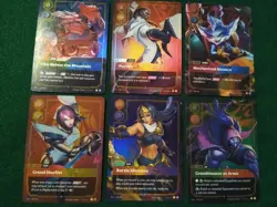 RIFTBOUND LEAGUE OF LEGENDS SPIRITFORGED 12 CARD LEGENDS RARE FOILS SET - Image 2