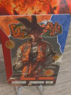 THICK Son Goku Drip Dragon Ball Z Super Prism Foil Modern Card Cyberpunk DBZ DBS - Image 5