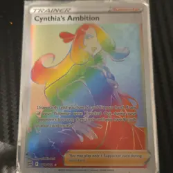 Pokemon VMAX GX EX V Trainer Full Art Holo 13 Card Lot Toxtricity Cynthia - Image 5