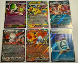 Pokemon Ascended Heroes - 5 Ex Cards + Full Art Trainer - Image 1