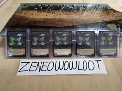 Warglaive of Azzinoth CARDS X5 World Of Warcraft TCG Lot - Image 1
