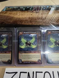 Warglaive of Azzinoth CARDS X5 World Of Warcraft TCG Lot - Image 4