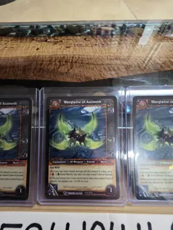 Warglaive of Azzinoth CARDS X5 World Of Warcraft TCG Lot - Image 5