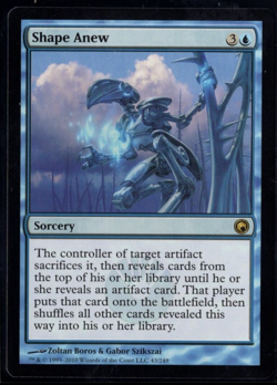 Shape Anew 43/249 Rare Scars of Mirrodin Magic The Gathering Near Mint - Image 1