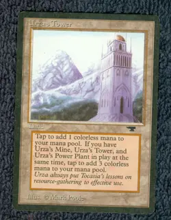 URZA'S TOWER (Mountains) uncommon 1994 Antiquities Magic the Gathering - Image 3