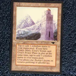 URZA'S TOWER (Mountains) uncommon 1994 Antiquities Magic the Gathering - Image 5