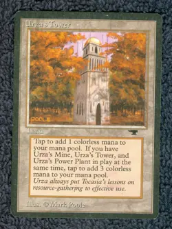 URZA'S TOWER (Forest) uncommon 1994 Antiquities Magic the Gathering - Image 3