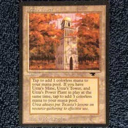 URZA'S TOWER (Forest) uncommon 1994 Antiquities Magic the Gathering - Image 5