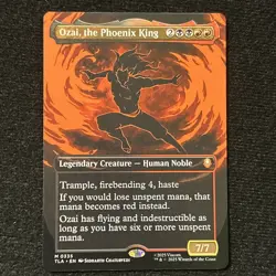 Ozai, the Phoenix King (0335) (Borderless) Avatar: The Last Airbender Regular - Image 1