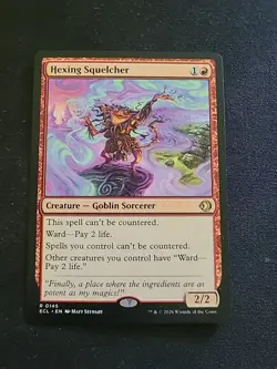 MTG ECL #145 Hexing Squelcher Lorwyn Eclipsed Regular - Image 1