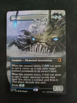 MTG ECL #293 Deceit (Borderless) Lorwyn Eclipsed Regular - Image 1