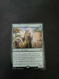 MTG ECL #176 Formidable Speaker Lorwyn Eclipsed Regular - Image 1