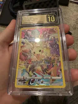 Pokemon Pikachu 2023 Crown Zenith 160/159 Secret Rare Holo CGC PRISTINE 10 - Image 3