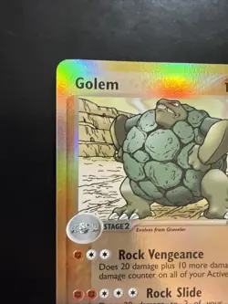 Pokemon TCG Golem EX Dragon 5/97 Reverse Holo Rare HP - Image 2