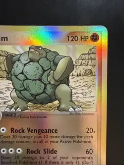 Pokemon TCG Golem EX Dragon 5/97 Reverse Holo Rare HP - Image 3