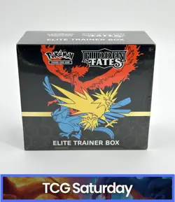 POKEMON HIDDEN FATES SEALED ELITE TRAINER BOX ETB - Image 1