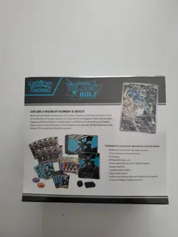 Pokemon TCG Black Bolt ETB Elite Trainer Box Factory Sealed Scarlet Violet - Image 2