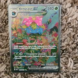 Pokemon Venusaur Ex Scarlet & Violet 151 198/165 SIR (Possible PSA 10) - Image 1