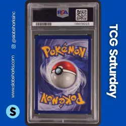 1999 POKEMON FOSSIL #20/62 GENGAR NON HOLO PSA 8 - Image 2