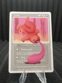 Lickitung (Licki) 49/77 - PokePu V2 Fan Art - Pokemon NM - Image 1