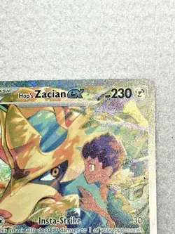 Hop’s Zacian ex 186/159 Journey Together SV Special Illustration Rare Pokemon NM - Image 5