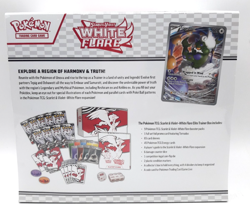 Pokemon White Flare Elite Trainer Box ETB Scarlet & Violet New Factory Sealed - Image 3