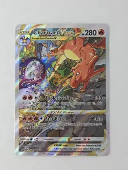 2022 Pokemon Sword & Shield Charizard VSTAR SWSH262 Promo - Image 1