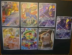 Pokemon TCG English (IR) Illustration Rare Lot of 7: Gumshoos Zacian + All Mint - Image 1