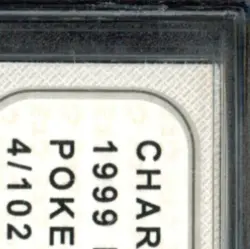1999 POKEMON UNLIMITED #4/102 CHARIZARD RARE HOLO - Image 5