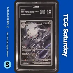 2025 POKEMON MEGA EVOLUTION #150/132 STEELIX ILLUSTRATION RARE TAG 10 - Image 1