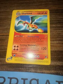 Pokemon TCG Charizard # 40/165 Non Holo Rare Expedition Nintendo eReader LP 2002 - Image 3