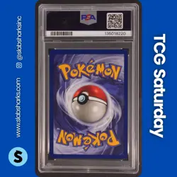1999 POKEMON FOSSIL #30/62 ZAPDOS HOLO RARE PSA 8 - Image 2