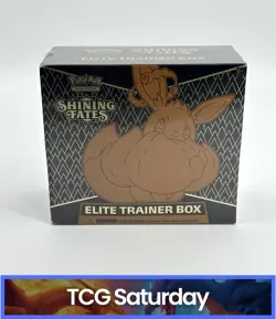 POKEMON SHINING FATES SEALED ELITE TRAINER BOX ETB - Image 1