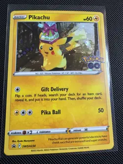 Pokemon TCG Pikachu Pokemon Go SWSH234 - Image 1