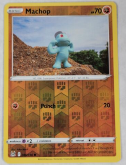 Pokemon - Machop - 086/196 - Reverse Holo - Lost Origins - NM/M - New - Image 1