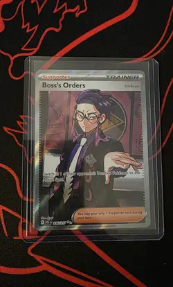 Boss's Orders 256/217 Corbeau Ultra Rare Full Art NM Ascended Hero’s Pokemon TCG - Image 1