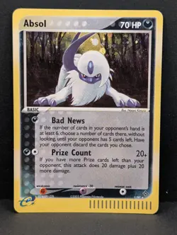 Absol 1/97 EX Dragon Holo Rare e-reader Pokemon TCG Nintendo LP - Image 1